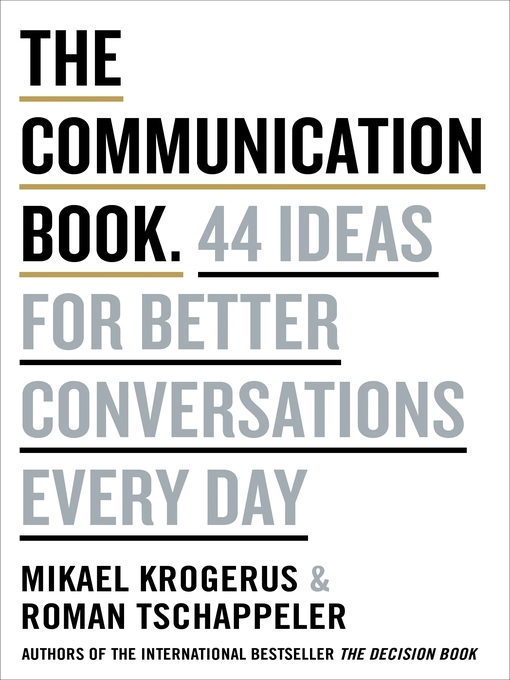Cover image for The Communication Book